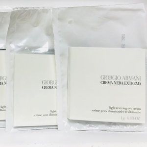 4 Armani LIGHT REVIVING EYE CREAM Samples